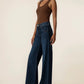 Kut from the Kloth "Maya" High Rise Fab Ab Wide Leg- Angelically