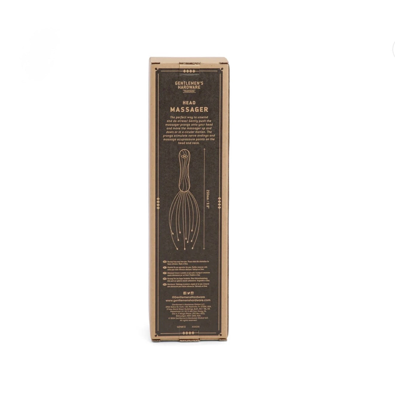 Gentlemen's Hardware Head Massager