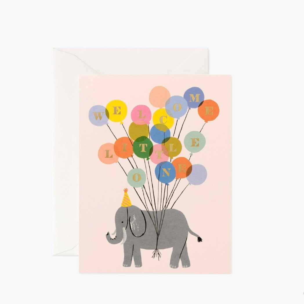 Rifle Paper Co. “Welcome Little One” Card