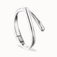 Uno de 50 "Raices" Hinged Bangle-Silver