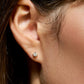 Spartina 449 SP Spot On Flat Back Stud Earrings-Crystal
