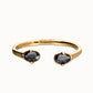 Uno de 50 “Ser Deslumbrante” (be stunning) Bangle Bracelet- Gold/Black