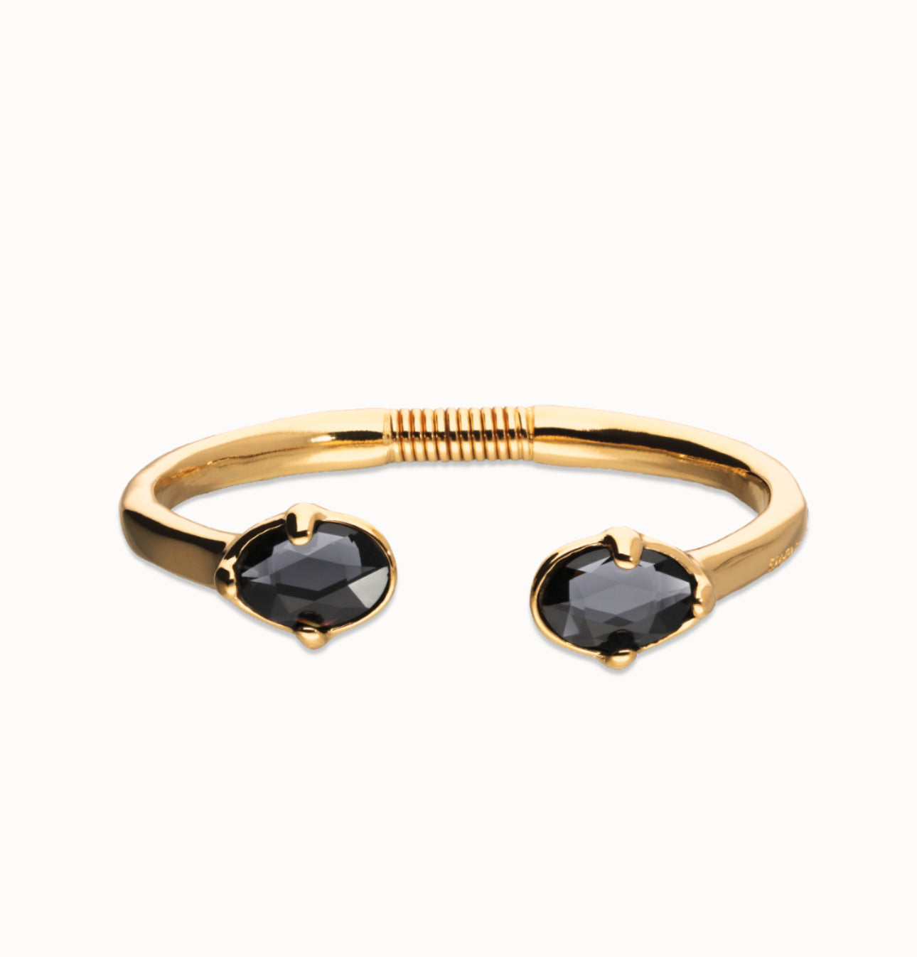 Uno de 50 “Ser Deslumbrante” (be stunning) Bangle Bracelet- Gold/Black