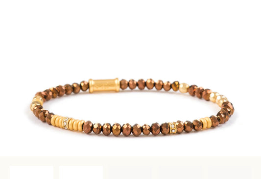 Spartina 449 Stretch Bracelet 4mm -Bronze