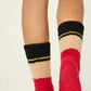 PJ Salvage Cozy Crew Socks-Nutcracker