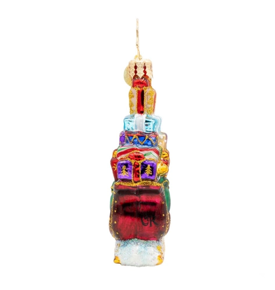 Christopher Radko Ornament-Sleighful of Surprises Gem