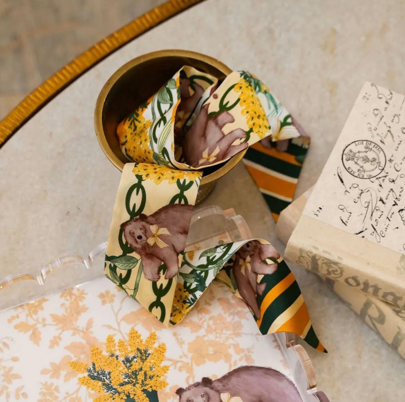 Sorority & Sisterhood "Waco" Heirloom Scarflette™- Baylor