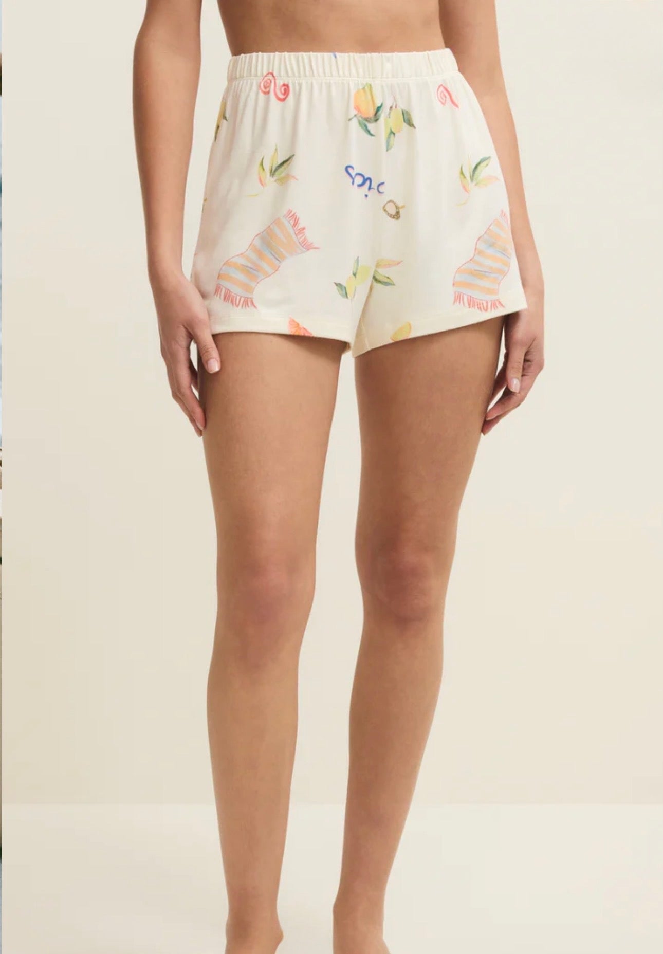 Z Supply Tropic PJ Short-Vanilla Ice