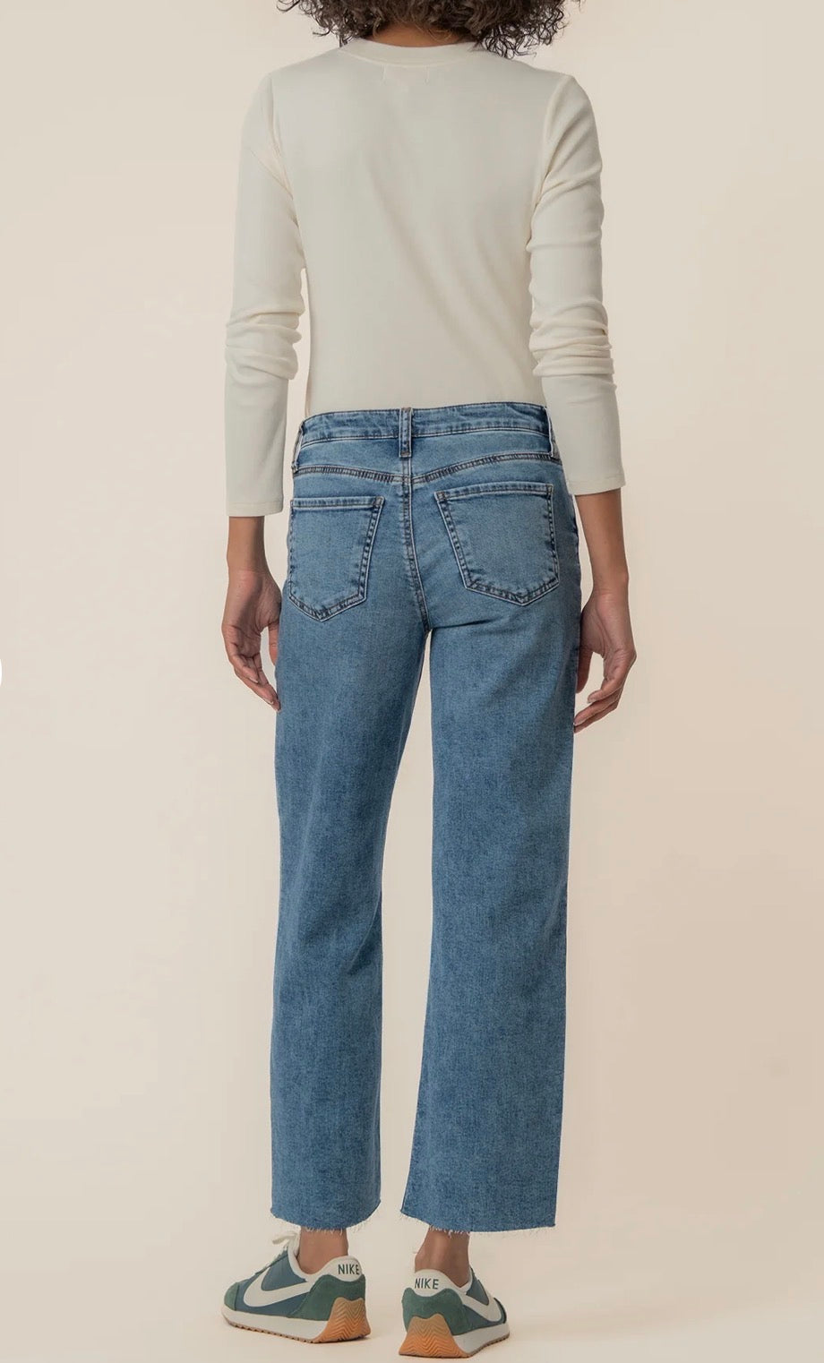 Kut from the Kloth "Charlotte" High Rise Wide Leg-Star