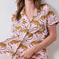 Printfresh "Bagheera" Organic Pima Modal Knit Short PJ Set-Blush