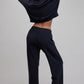 Barefoot Dreams Brushed Fleece Pant-Black