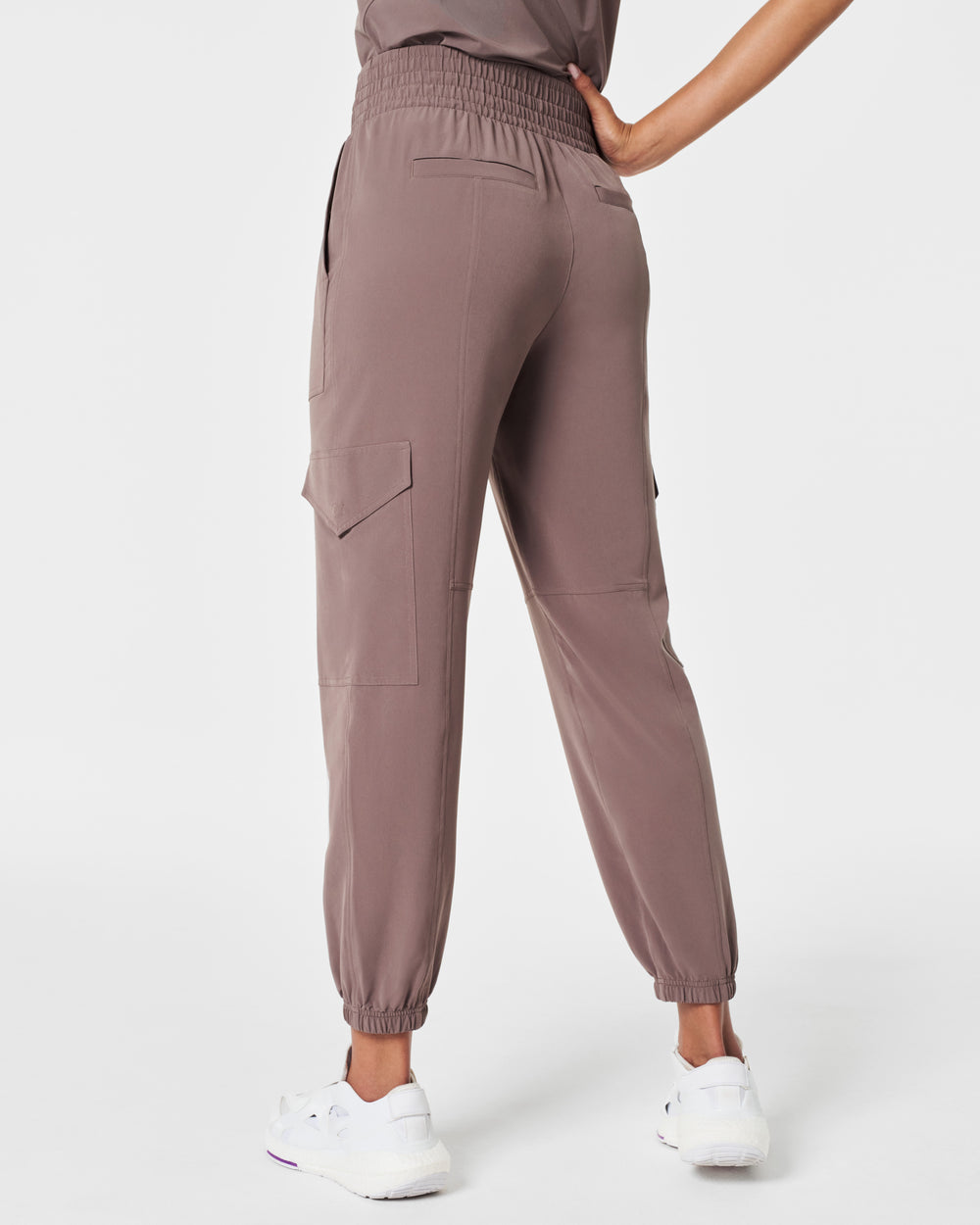 Spanx On the Move Cargo Jogger-Smoke