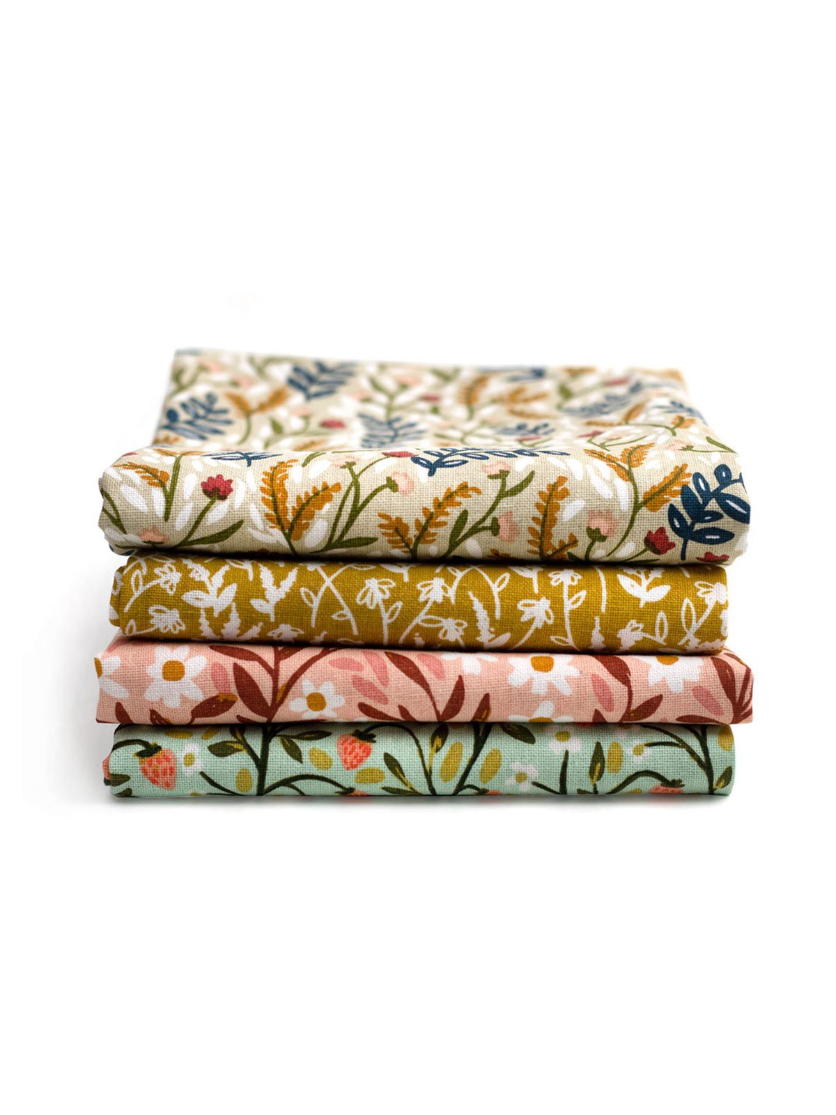 1 Canoe 2 Tiny Floral Kitchen Towel Set- (Set of 4)