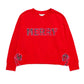 Shiraleah "Merry" Plaid Relaxed Sweatshirt-Red