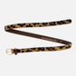 Amsterdam Heritage "Dania" Skinny Cow Hair Belt