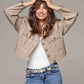 Amsterdam Heritage "Dania" Skinny Cow Hair Belt -Cow