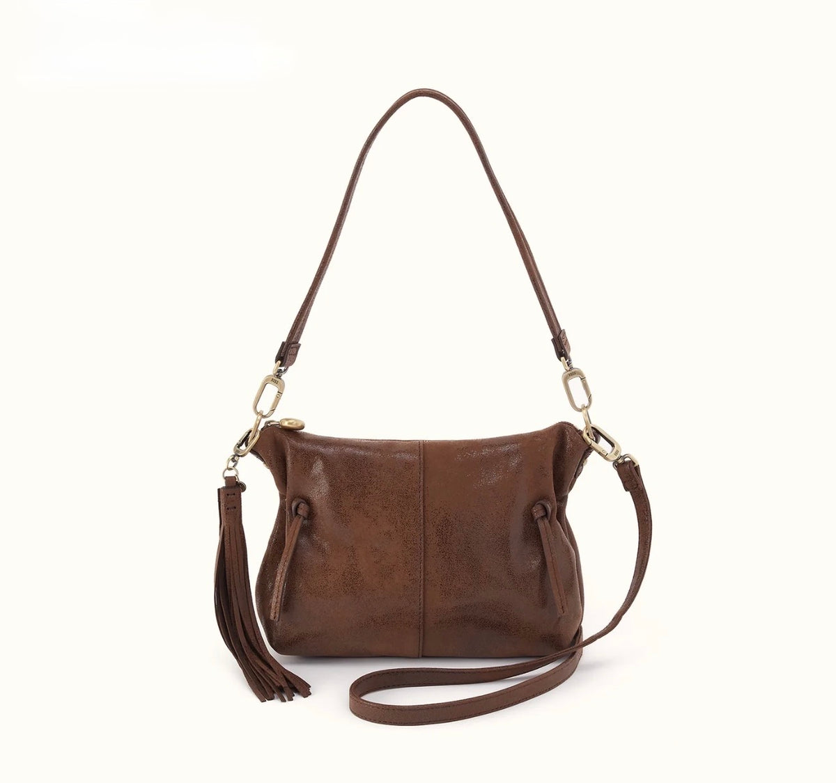 Hobo Bags "Kori" Crossbody Shoulder Bag - Mocha