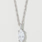 Spartina 449 Sea La Vie 18” Necklace -Fantastic/Marquise-Silver