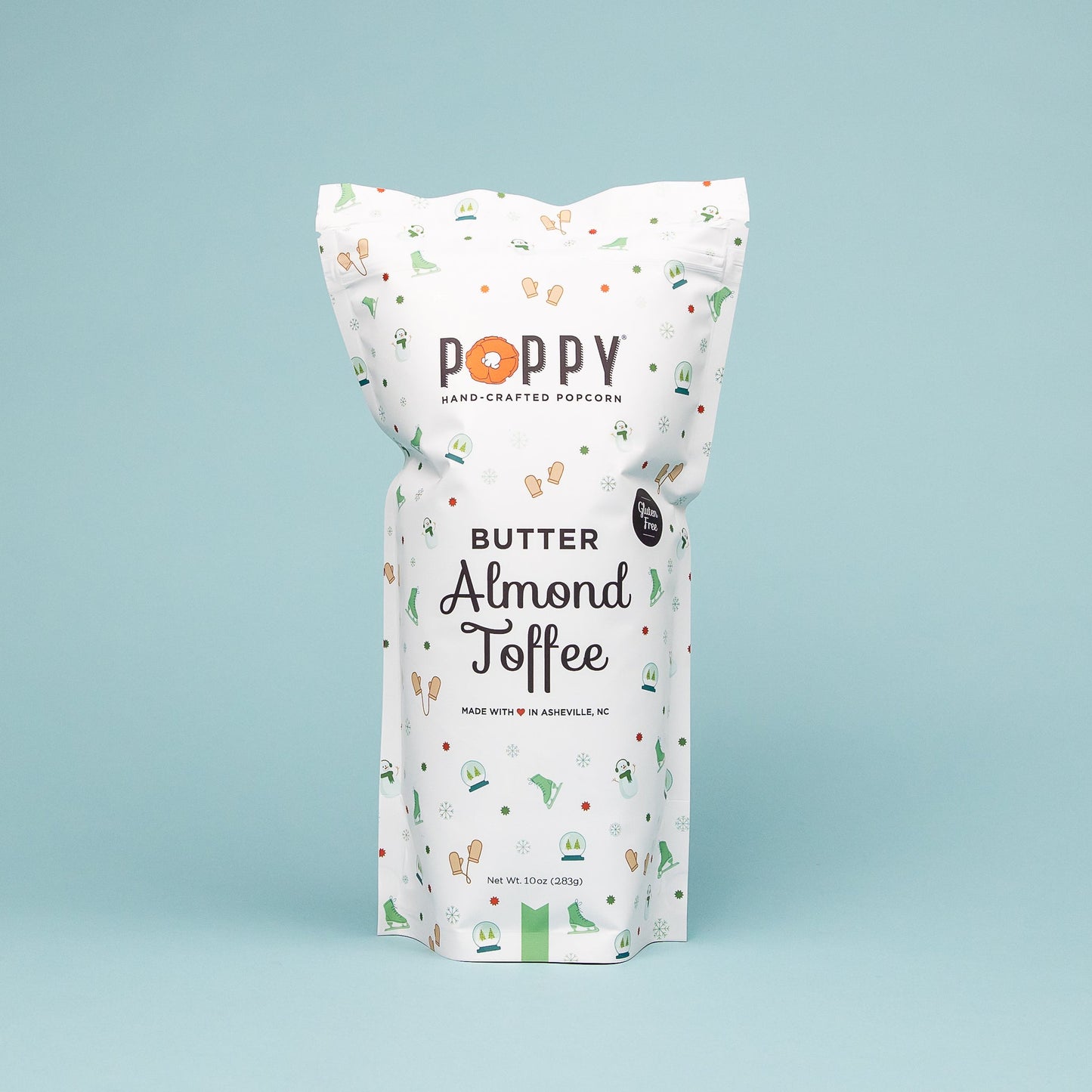 Poppy Popcorn "Butter Almond Toffee" Market Bag