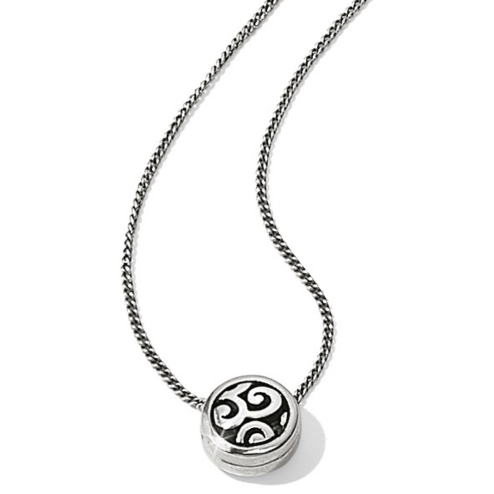 Brighton Mingle Petite Necklace Gift Box-Silver