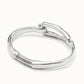 Uno de 50 "Tied" Bracelet-Silver