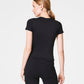 Spanx SPANXsmooth™ Jersey Crewneck Tee-Classic Black