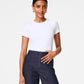 Spanx SPANXsmooth™ Jersey Crewneck Tee-Classic White