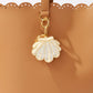 Shiraleah "Shell” Beaded Charm/Key Ring