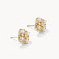 Kendra Scott Dira Pearl Stud Earring - Gold Freshwater Cultured Pearl