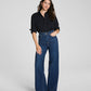 Spanx SPANXshape® Authentic 360 Wide Leg Jeans-Adriatic Blue
