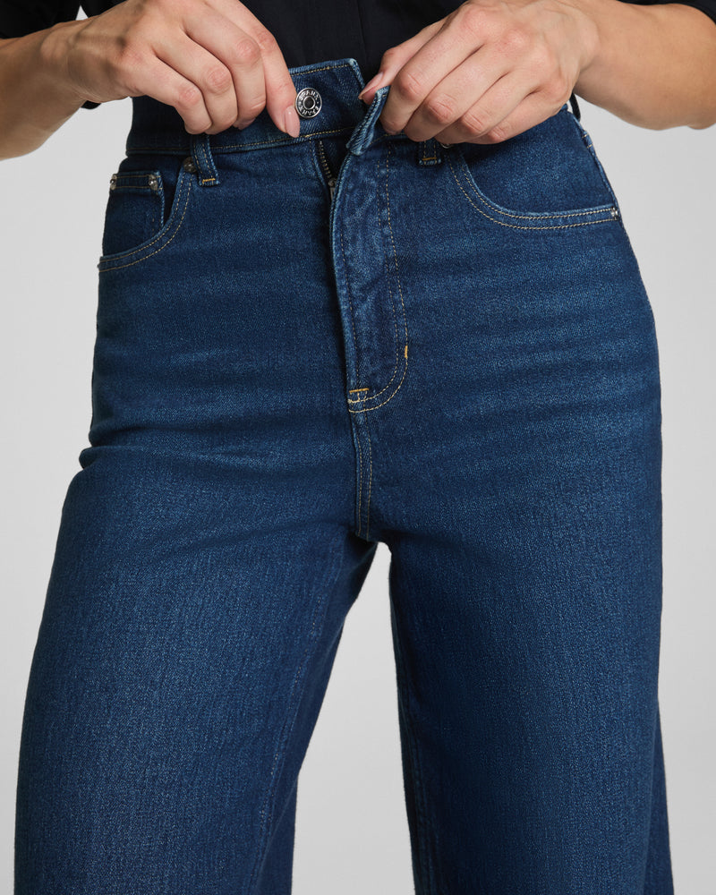 Spanx SPANXshape® Authentic 360 Wide Leg Jeans-Adriatic Blue