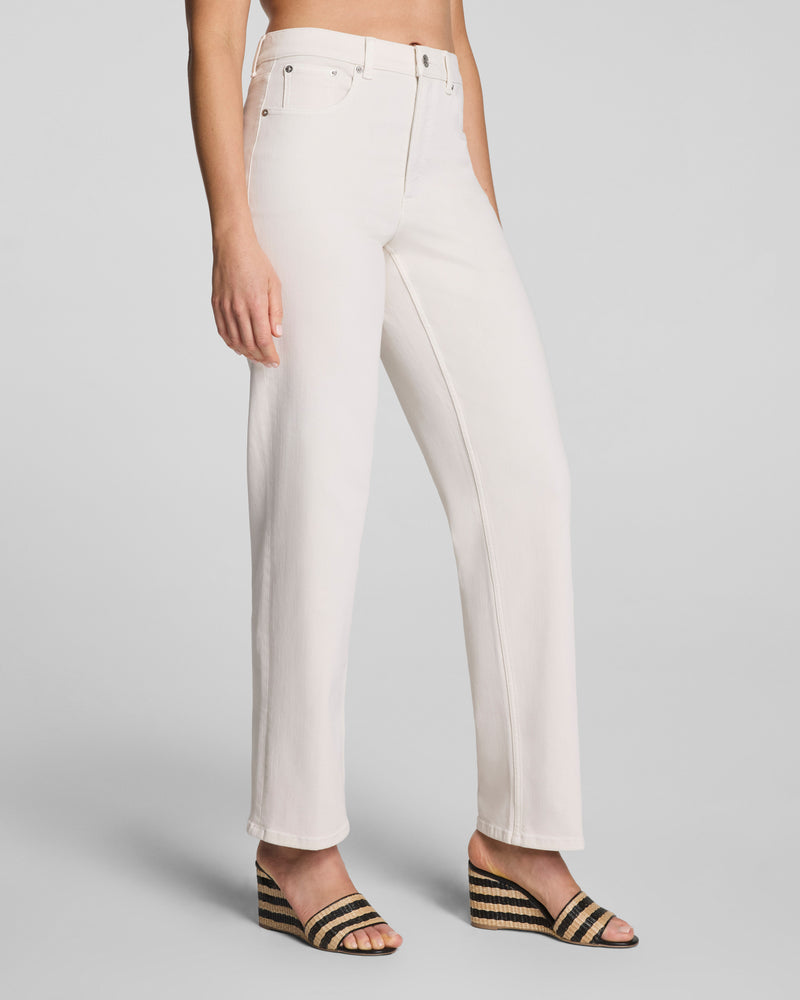 Spanx SPANXshape™ Authentic 360 90s Straight Leg Jeans-Alabaster