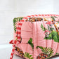 Printfresh "Butterfly Forager" Quilted Pouch-Rosewood