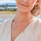 Natalie Wood Designs "She's Classic" Cross Drop Necklace-Silver
