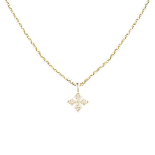 Natalie Wood "Shine Bright" Cross Necklace-Gold