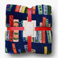 Rifle Paper Co. "Bookshelf" Fleece Blanket