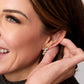 LeMel “Blaire” Bezel Mixed Shape CZ Stud Earrings
