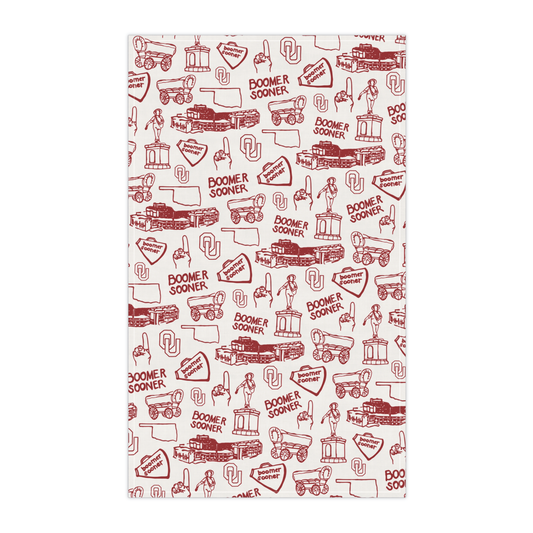 Victory Lap Kitchen Towel-OU