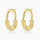 Gorjana Retro Rainbow Earrings-Gold