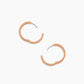 Gorjana Catalina Enamel Hoops-Pink