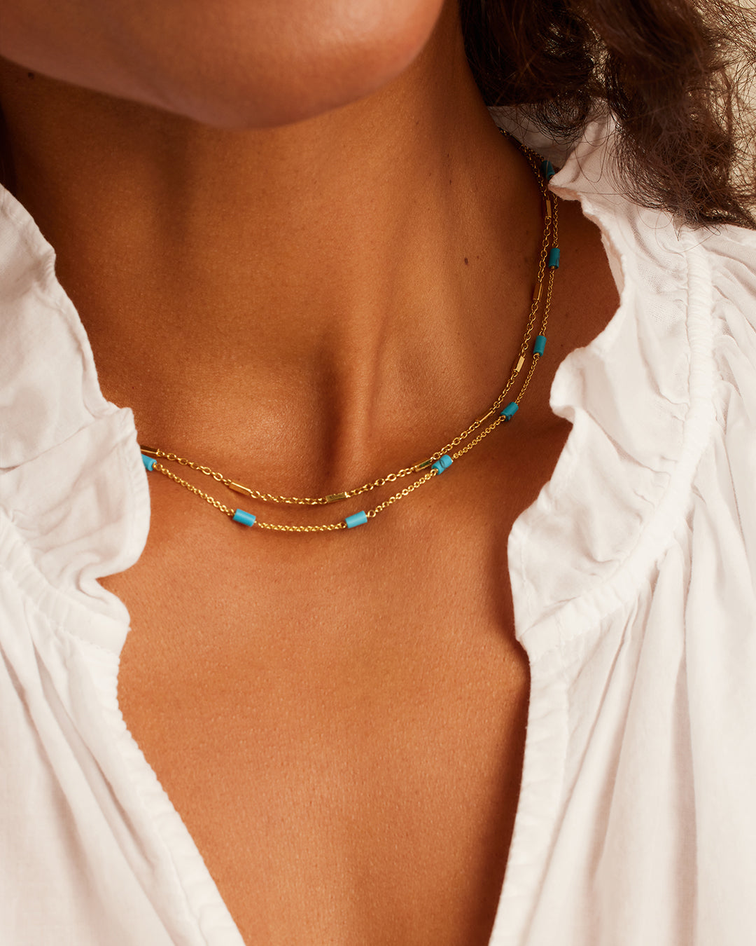 Gorjana turquoise deals necklace