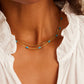 Gorjana Tatum Bead Necklace-Turquoise