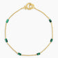 Gorjana Tatum Bracelet-Malachite Green