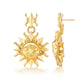 Capucine de Wulf “Soleil” Drop Earrings - Gold