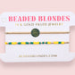 Beaded Blondes "Baylor/Sic 'Em" Sprinkle Bracelet Stack of 2-Standard 6.75"