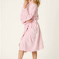PJ Salvage Luxe Plush Robe-Ballet Pink