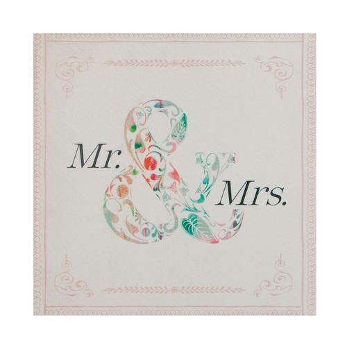 C. R. Gibson "Mr. & Mrs." Gift Enclosure Card