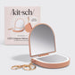 Kitsch Compact Mirror Keychain-Terracotta