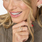 Melinda Maria “Knot” Ring- Gold/White CZ