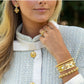 Capucine de Wulf “Berry Eternity” Petite Hinged Bangle-Gold